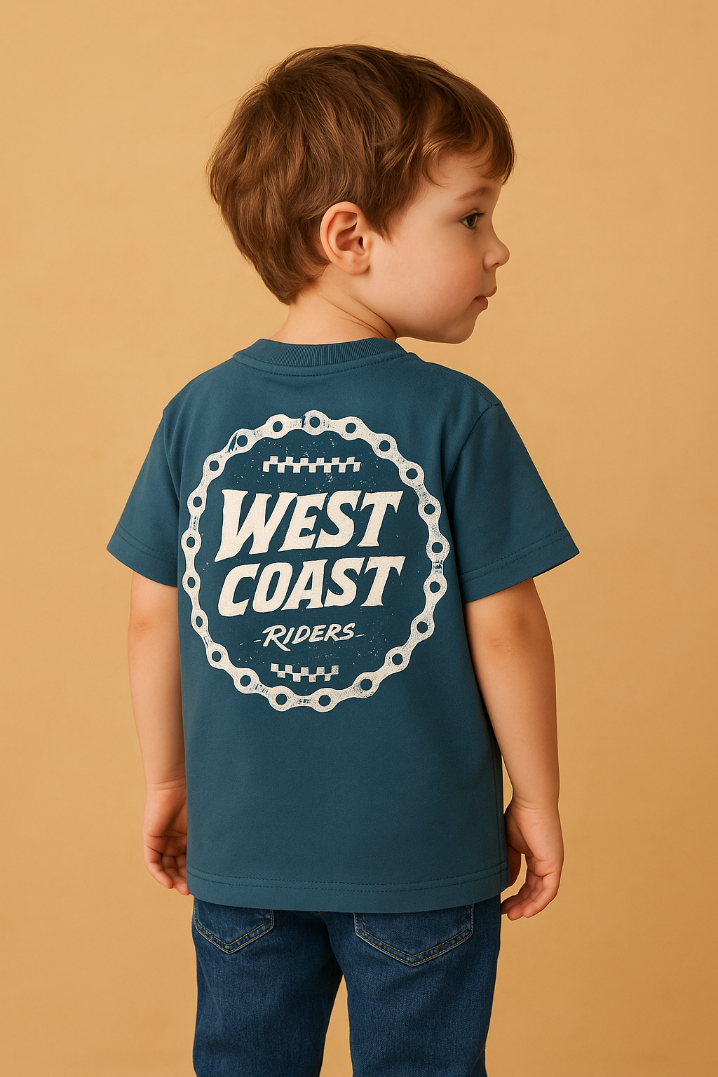 Kids Over Sized 5 Sleeve T-Shirt